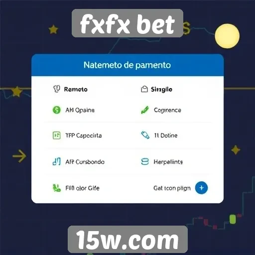 Métodos de pagamento aceitos no fxfx bet